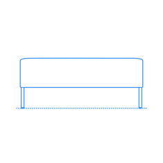 Furniture Benches Riva Bench Rectangular Svg Line Art, Free Vectors File